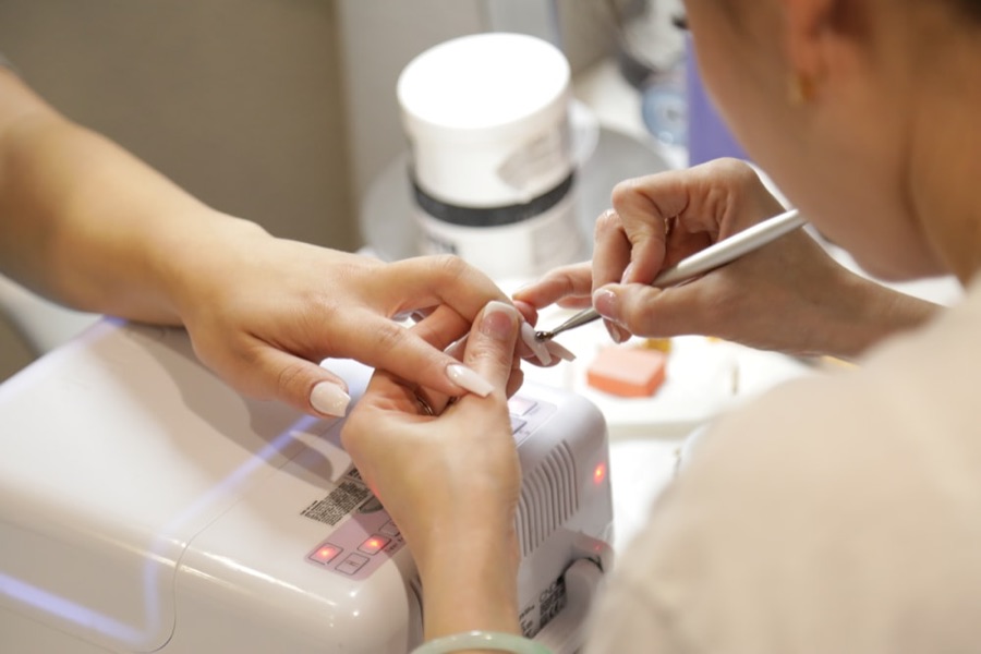 MY nail spa professional nail service in studio